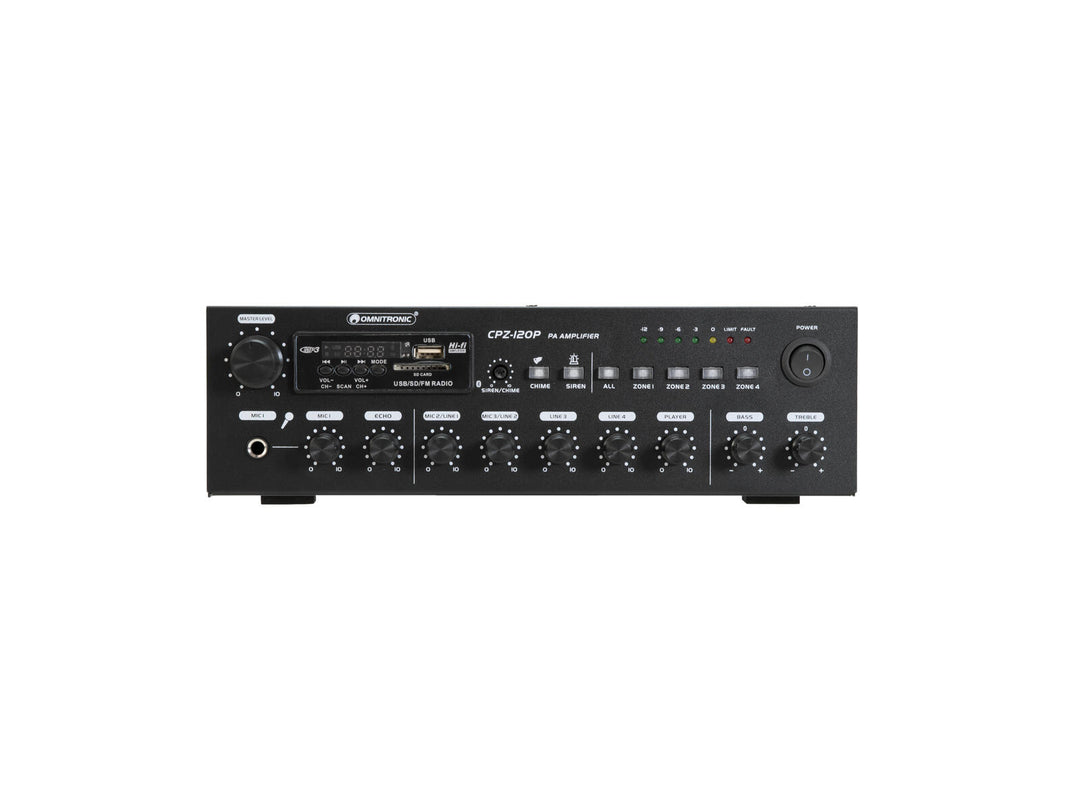 OMNITRONIC CPZ-120P Amplificateur de mixage PA