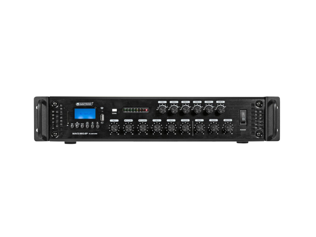 OMNITRONIC MAVZ-360.6P amplificateur de mixage PA