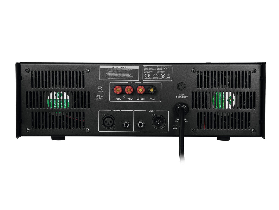 OMNITRONIC PAP-1000 Amplificateur PA