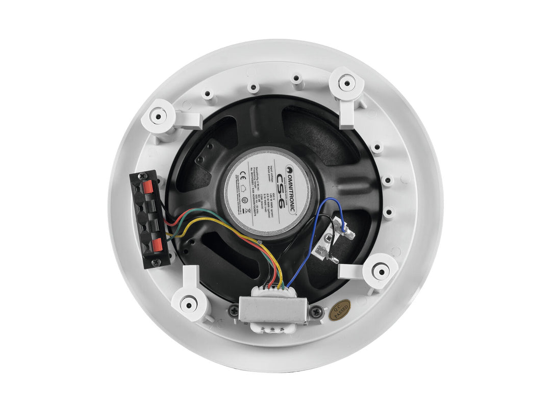 OMNITRONIC CS-6 Enceinte plafond White