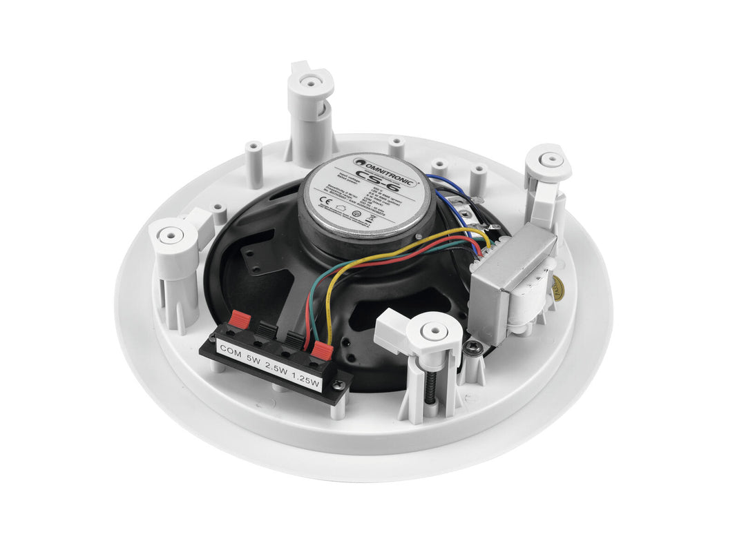OMNITRONIC CS-6 Enceinte plafond White