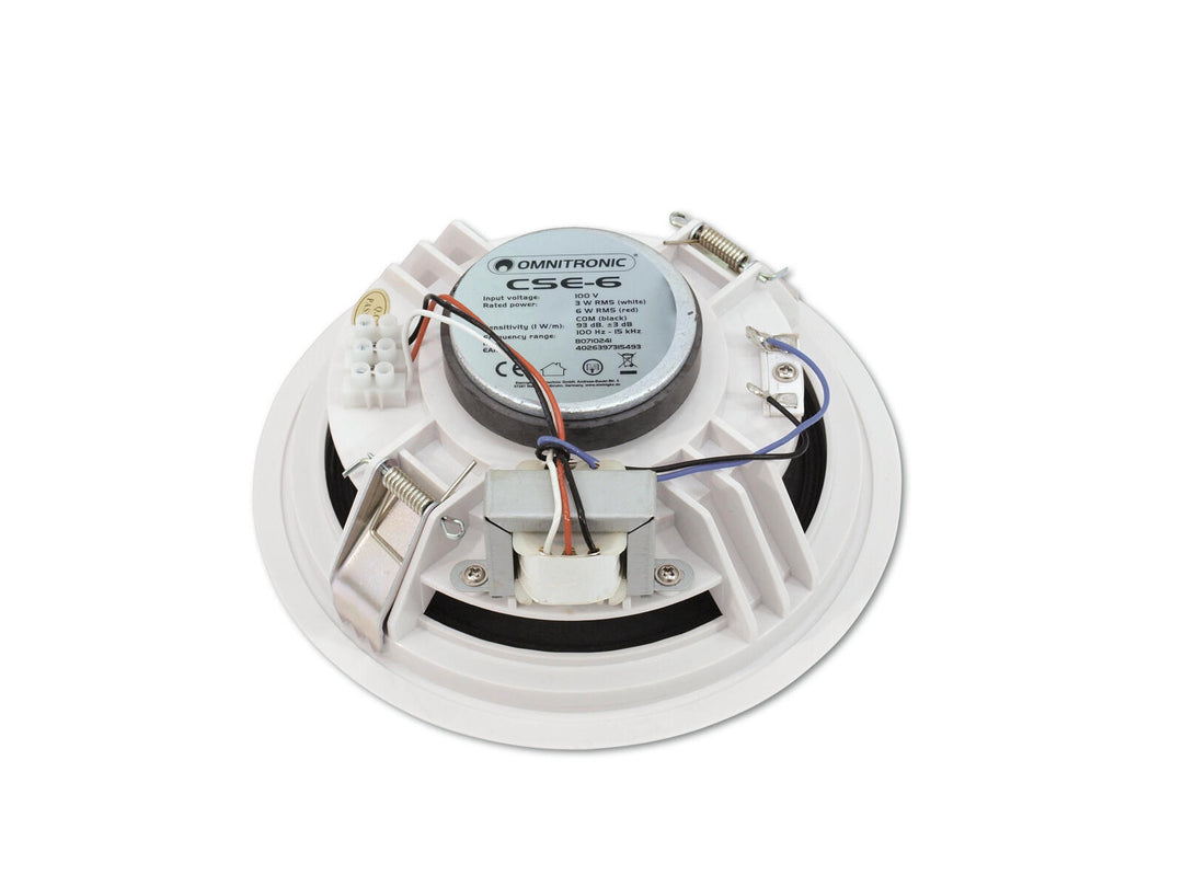 OMNITRONIC CSE-6 Enceinte de plafond