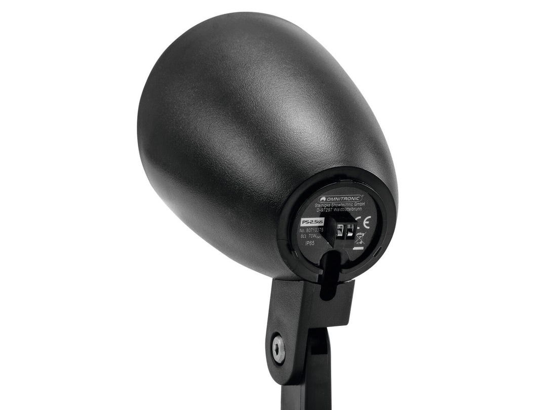 OMNITRONIC PS-2.5GS Enceinte de projecteur, noir, 2x