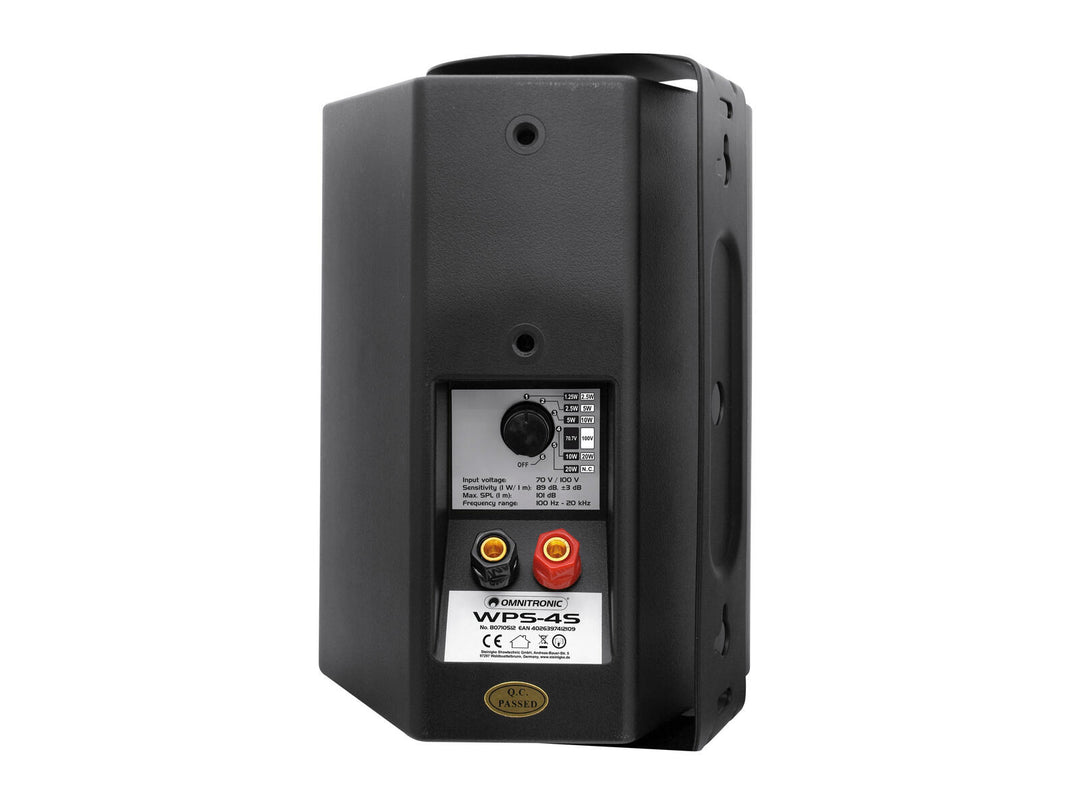 OMNITRONIC WPS-4S Enceinte murale PA