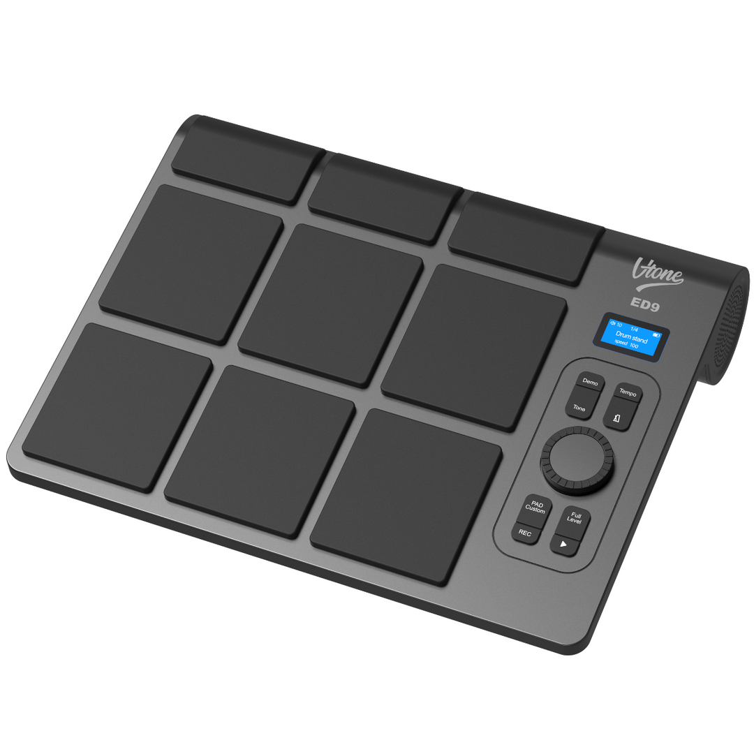 V-TONE ED9 Pad de batterie électronique alimenté par batterie