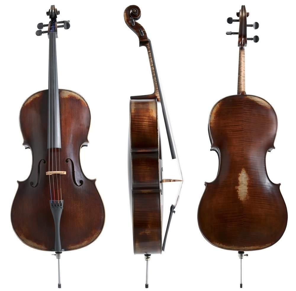 Violoncelle de concert GEWA Germania Paris Antique 4/4, monté