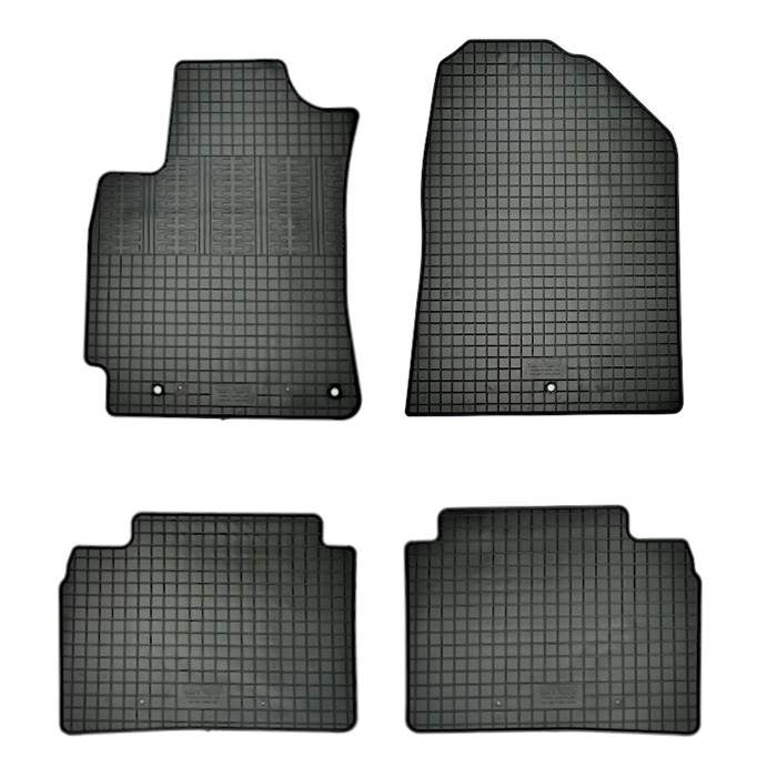 Rubber mats Hyundai Elantra 2016-, 2019- Facelift