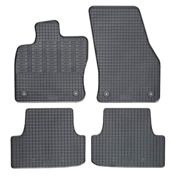 Rubber mats Seat Ateca 2016-, Skoda Karoq 2017-