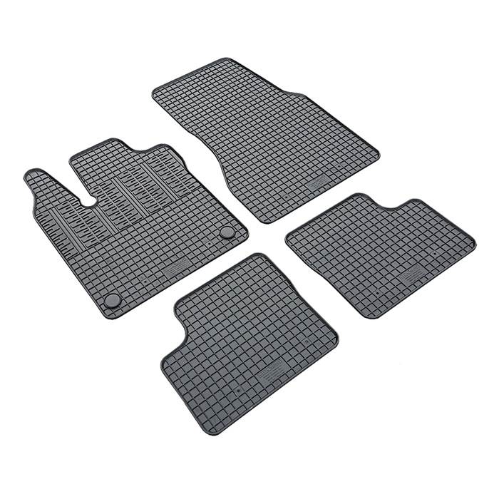 Rubber mats Smart ForFour II (W453) 2014- 5 pers.