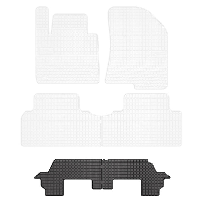 Tapis en caoutchouc Kia Carens IV monospace, 2013-2019 (ET0435-3)