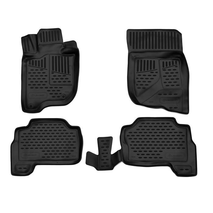Tapis en caoutchouc Mitsubishi Pajero sport, 2016-