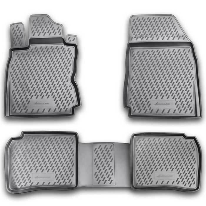 Rubber mats Nissan note 2005-11.2013