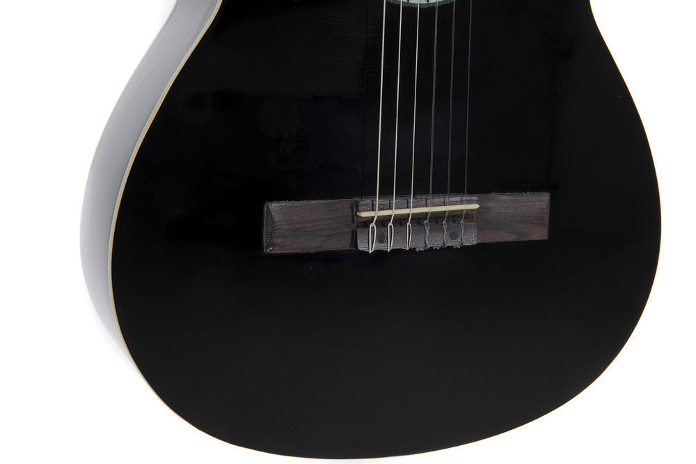VGS BasicPlus guitare classique 4/4, noire