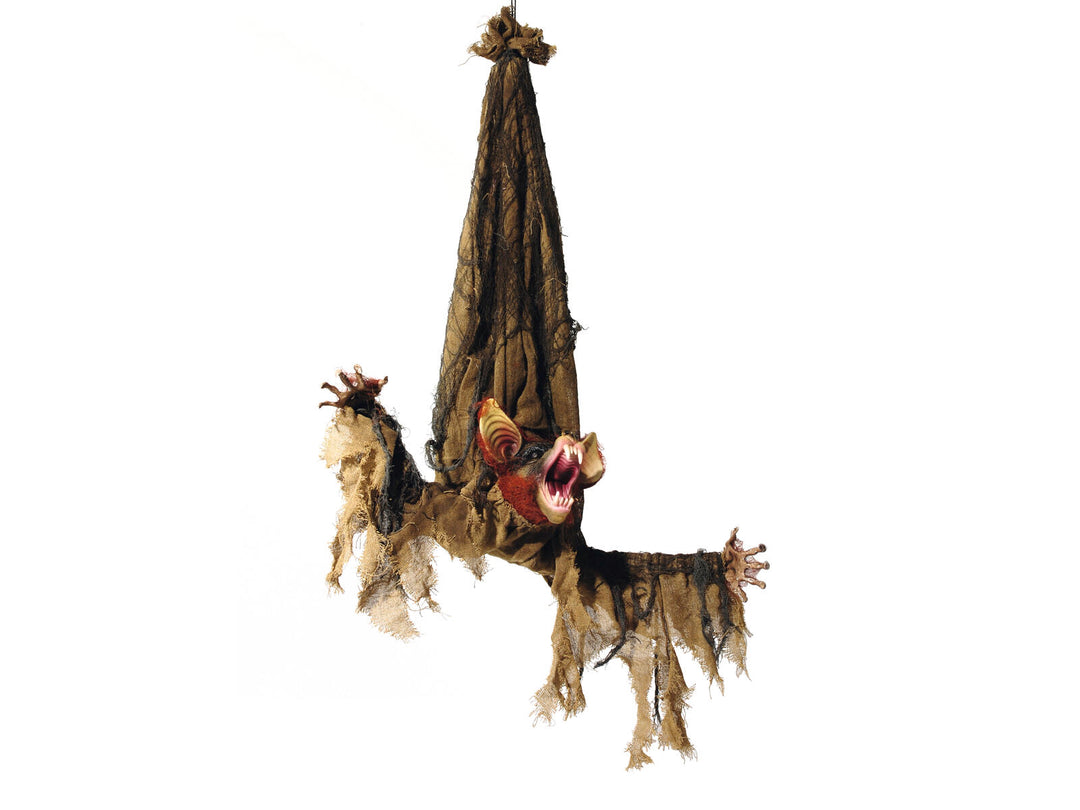Figurine d’Halloween, chauve-souris, animée, 95 cm