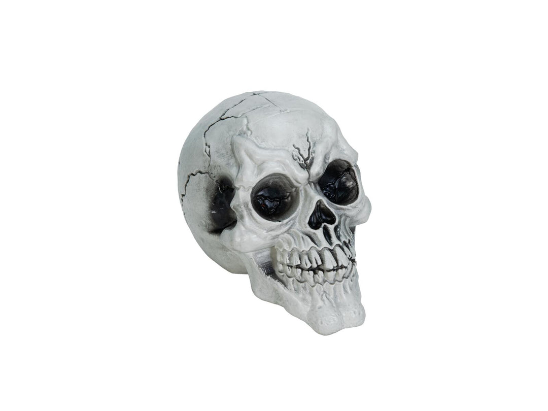 Crânes d’Halloween noirs et blancs, 3 pièces