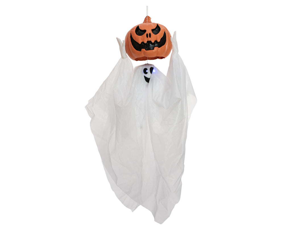 Fantôme citrouille d’Halloween, animé, 110 cm