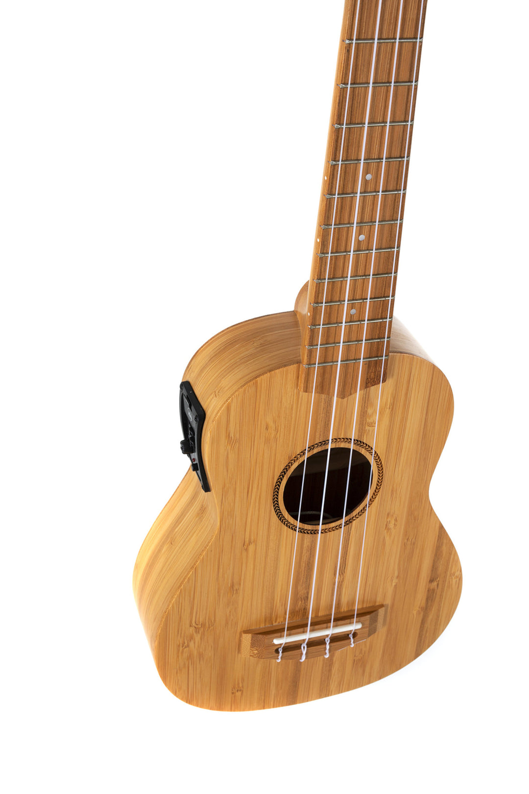 GEWA Ukulélé soprano Manoa Bamboo - E-A Soprano