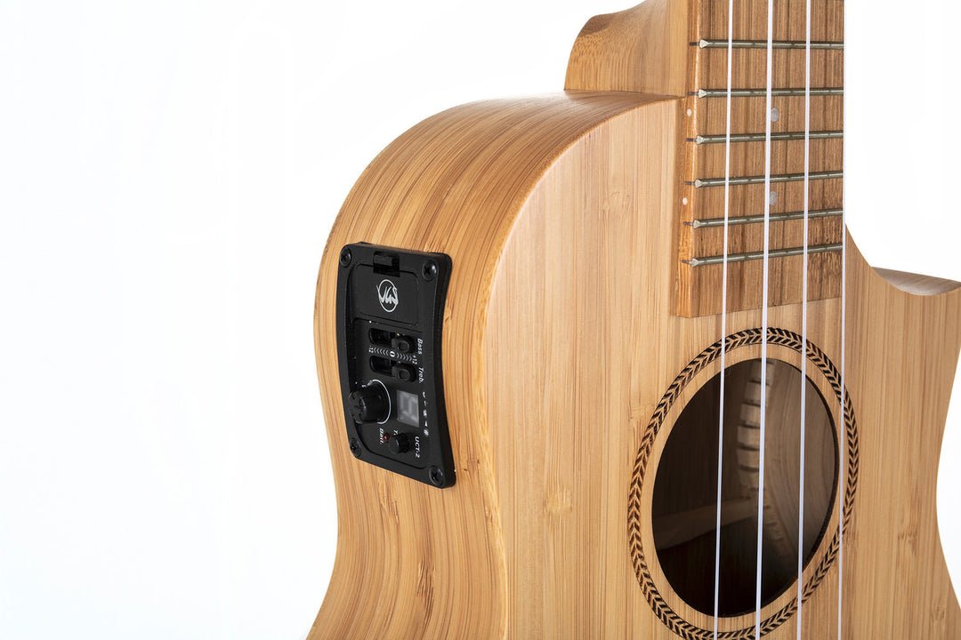 GEWA Ukulélés Concert Manoa Bamboo - E-A Concert