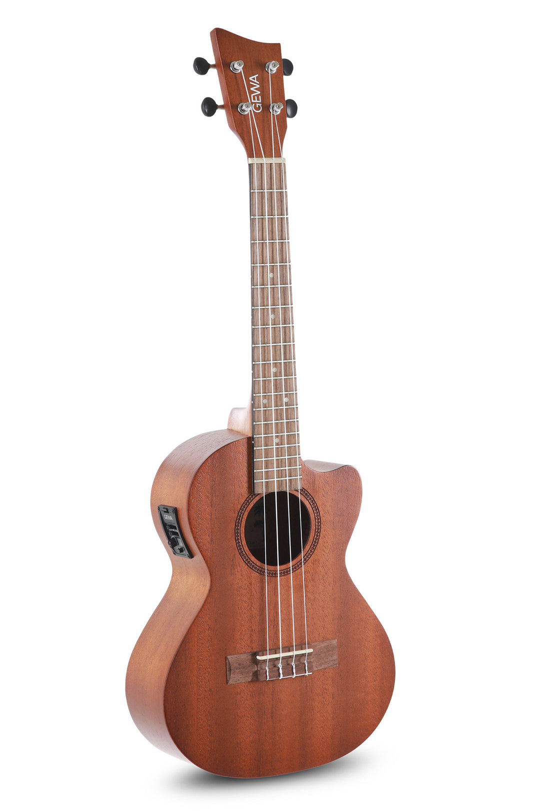 Ukulélé ténor GEWA Manoa Kaleo - E-A Tenor (Sapelli mat)