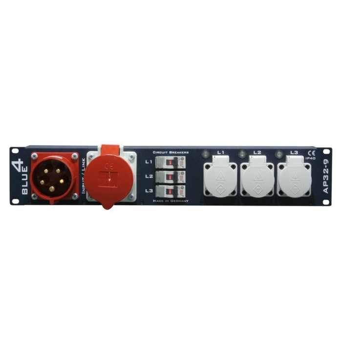 Adam Hall Distributeur de Courant 32A 2 Unit