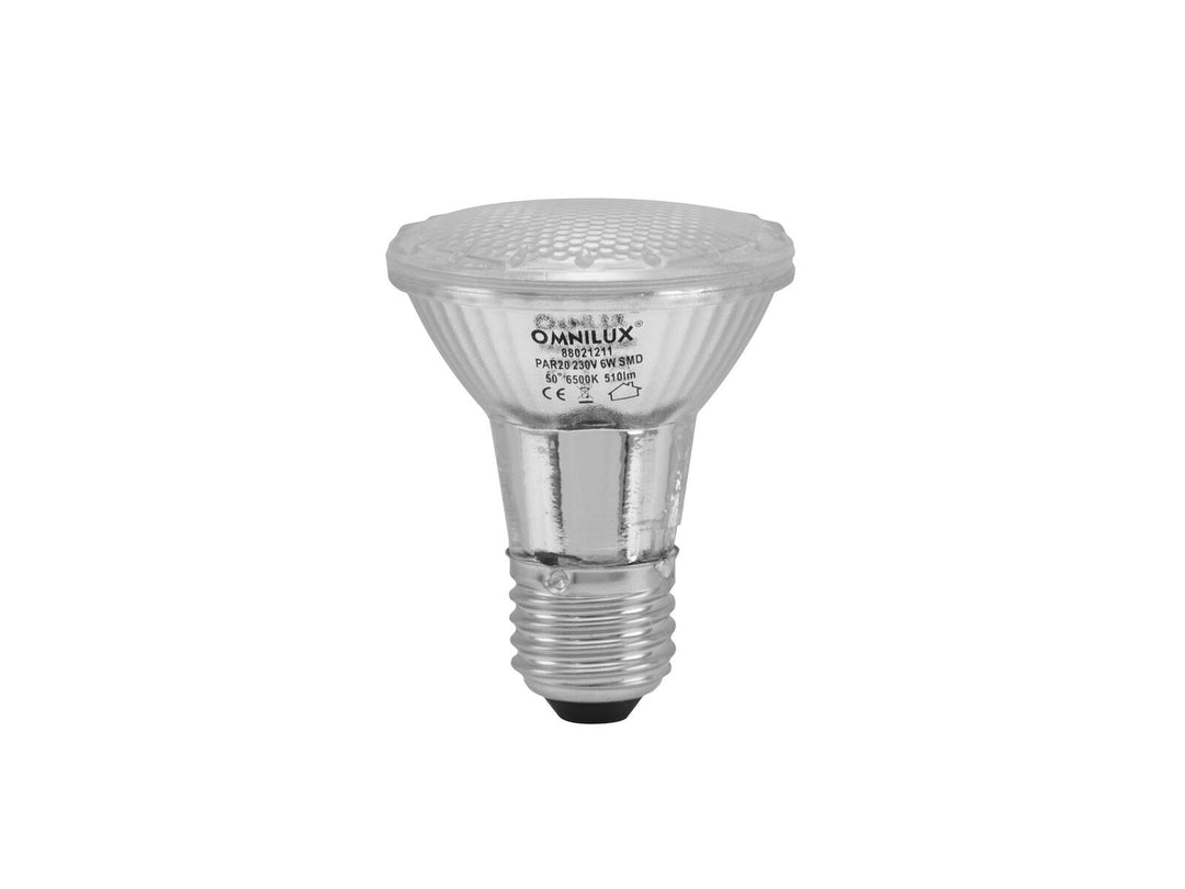 EUROLITE Ensemble PAR-20 Spot bk + PAR-20 230V SMD 6W E-27 LED 6500K