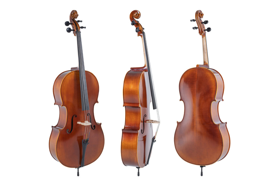 GEWA Violoncelle Allegro - 1/16 (Prêt à jouer, avec bag, archet en carbone, cordes Larsen Aurora)