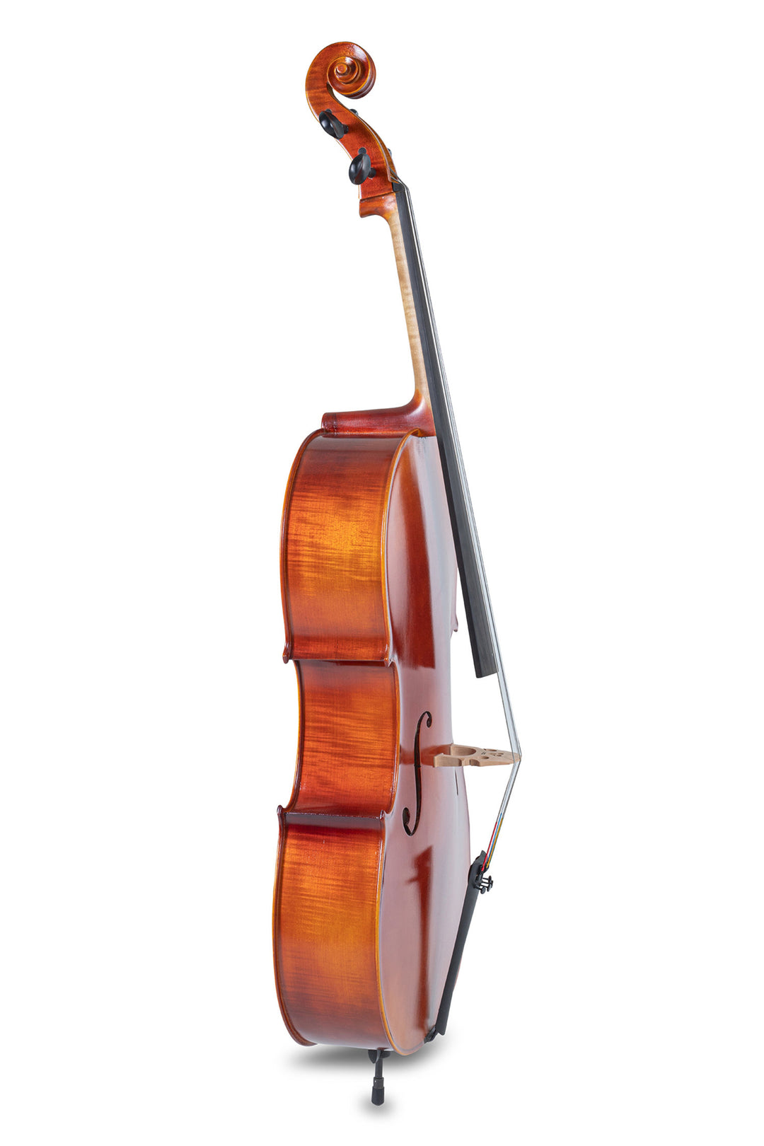 GEWA Violoncelle Ideale - 4/4 (Prêt à jouer, incl. bag, archet en carbone, cordes Larsen Aurora, sécurisé pour le transport)