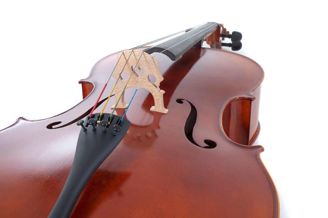 GEWA Violoncelle Ideale - 4/4 (Prêt à jouer, incl. bag, archet en carbone, cordes Larsen Aurora, sécurisé pour le transport)