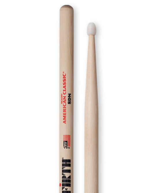 Vic Firth 8D Baguettes de Baterie à Pointe en Nylon