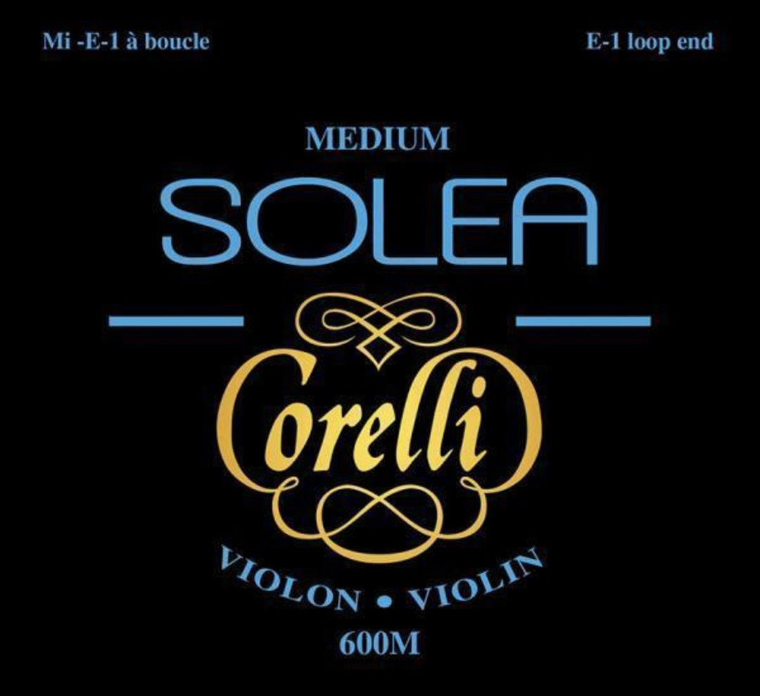 Corelli Cordes de violons Solea - Set E extrémités en boucle (600M)