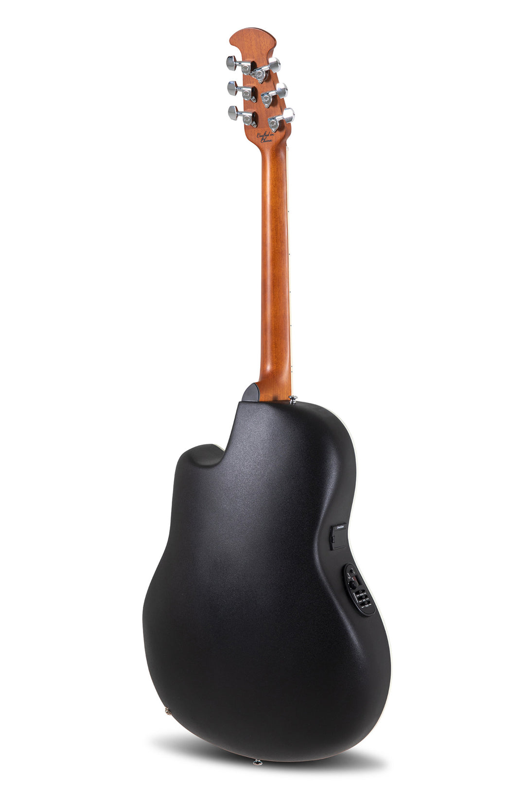 Ovation E-Acoustic Guitar Celebrity Standard Plus Mid Cutaway - Transparent Blackburst Flame (CS24P-TBBY-G)