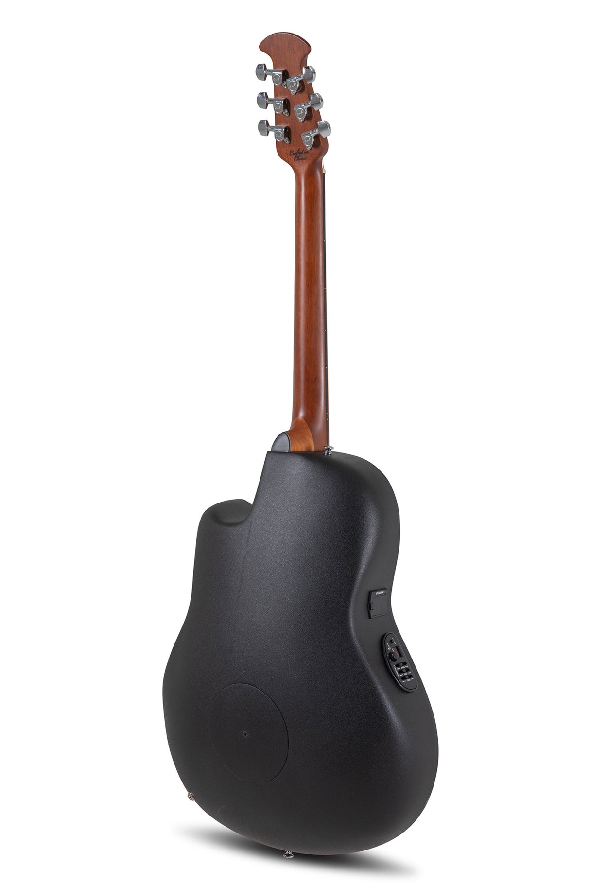 Ovation E-Acoustic Guitar Celebrity Elite Mid Cutaway - Reverse Red Burst (CE44-RRB-G)