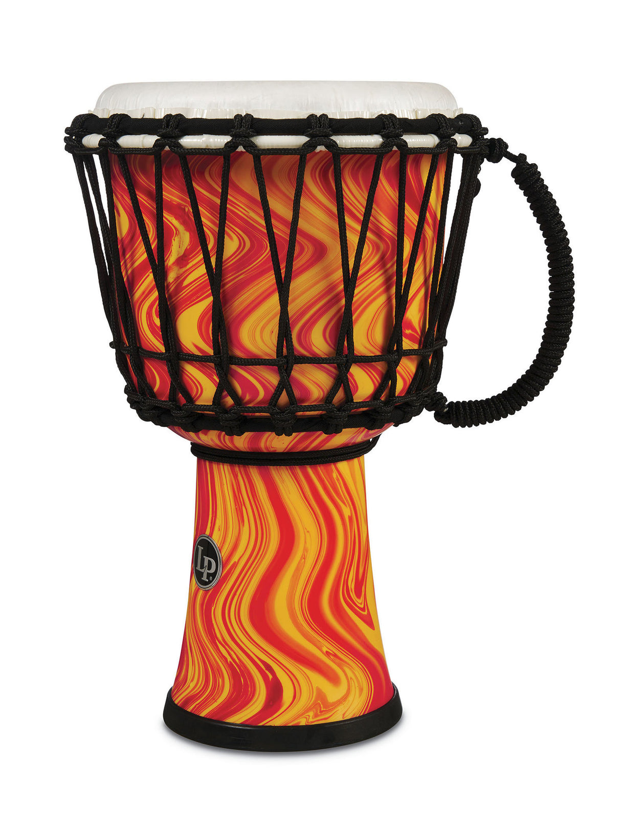 Latin Percussion Djembe - Orange Marble (LP1607OM)