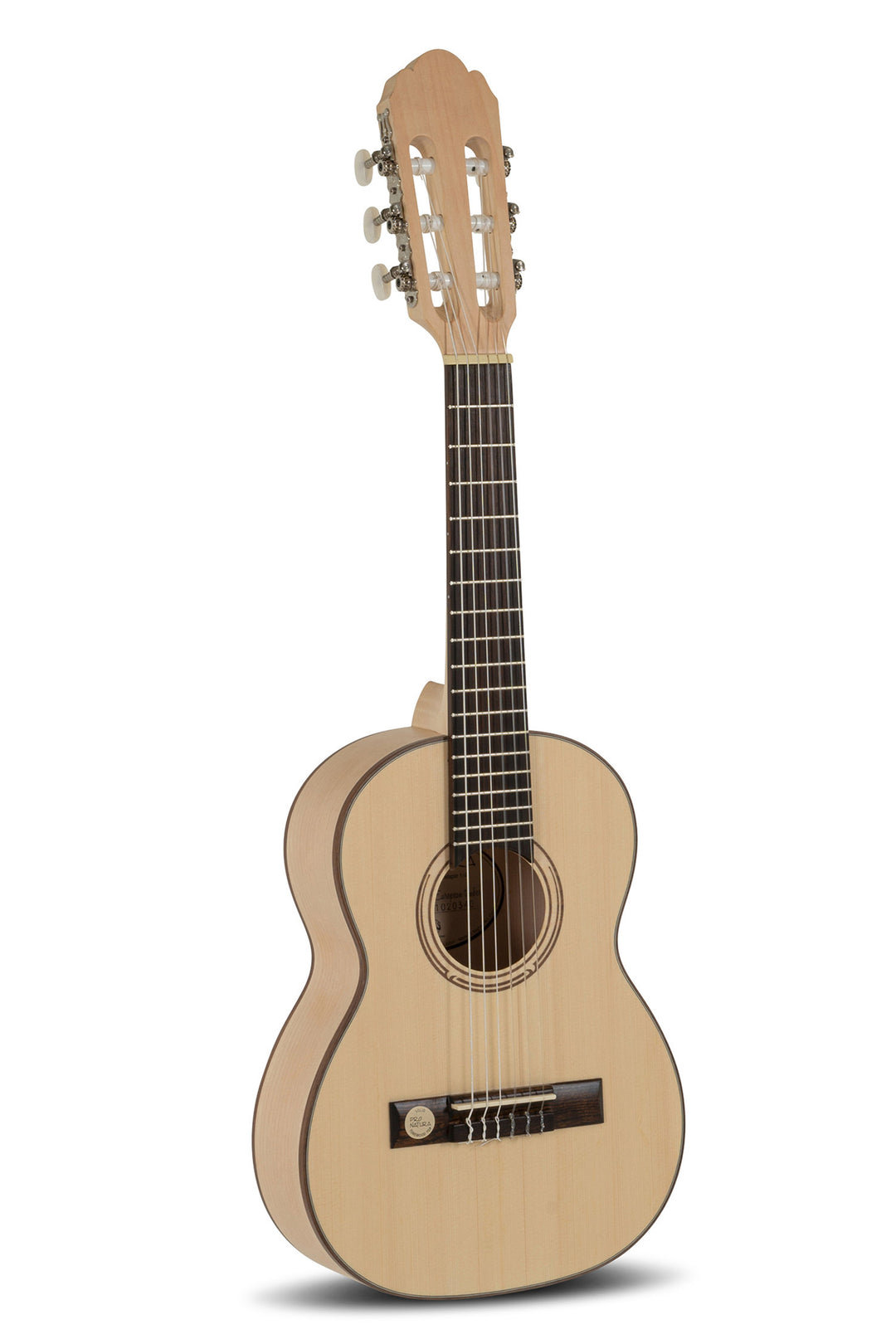 GEWA Guitares classiques Pro Natura Silver Solid Spruce / Maple - taille 1/4