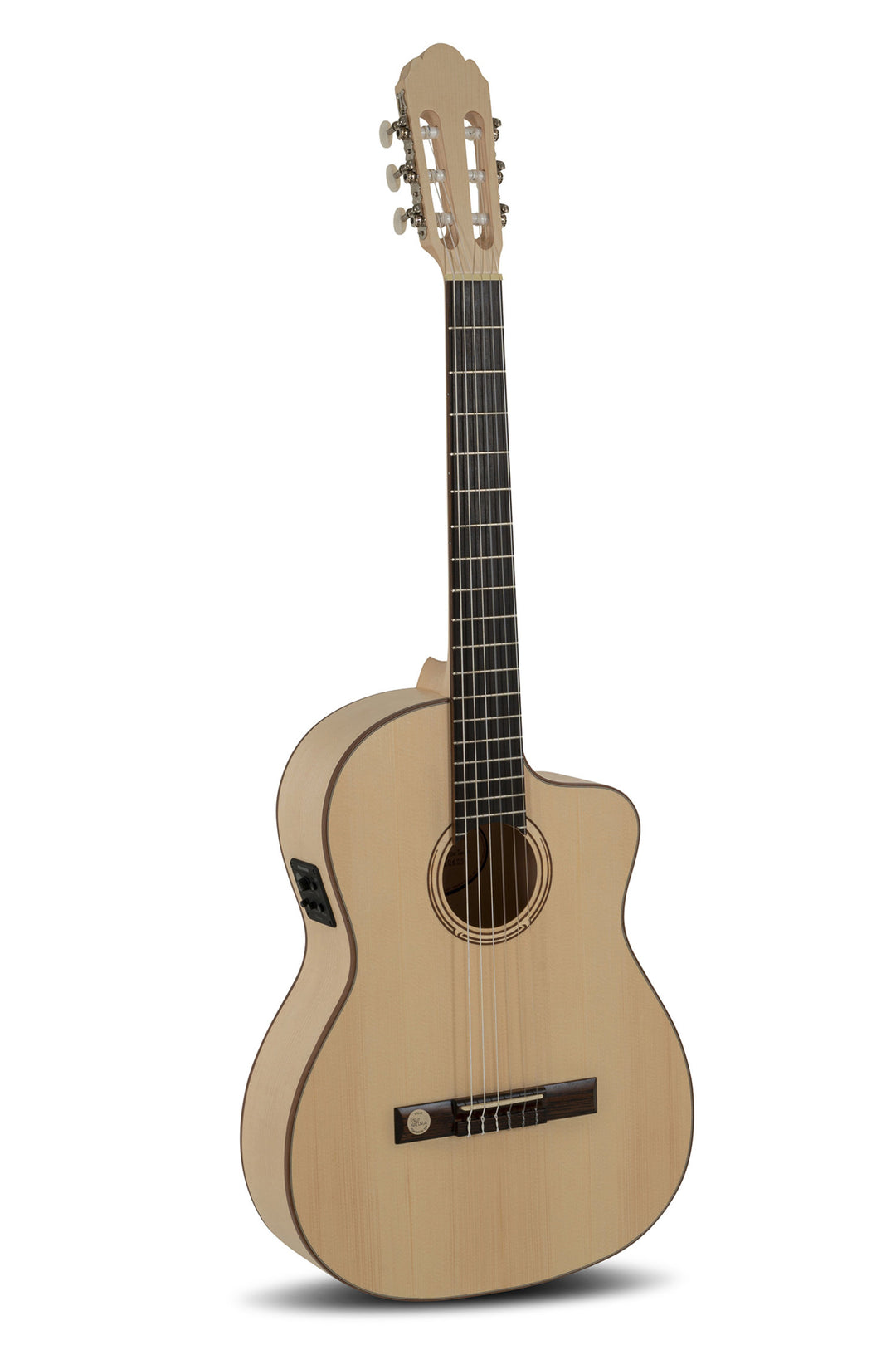 GEWA Guitares classiques E-Acoustic Pro Natura Silver Samba - E-Acoustic (Cutaway)