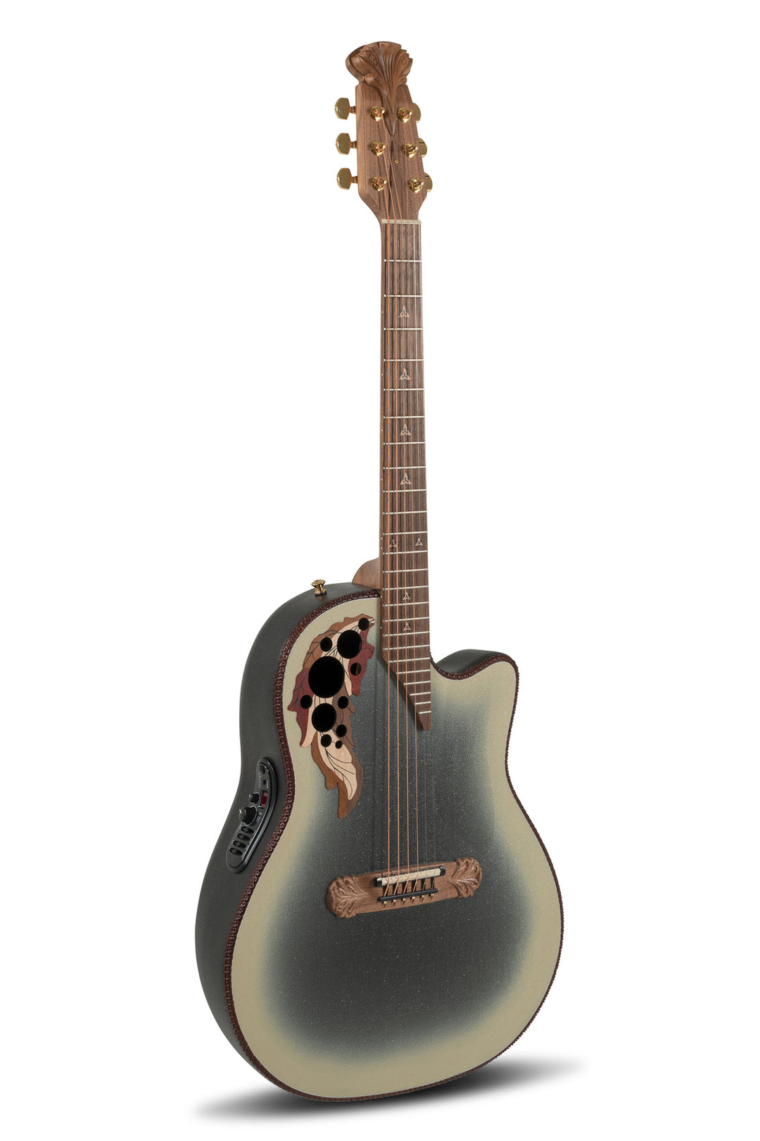 Adamas E-Acoustic guitares 2087GT Deep Contour Cutaway - Reverse Beige Burst (2087GT-7-G)