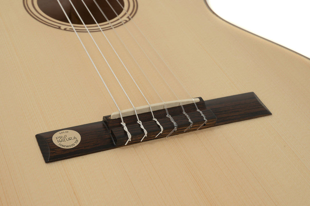 GEWA Guitares classiques E-Acoustic Pro Natura Silver Samba - E-Acoustic (Cutaway)