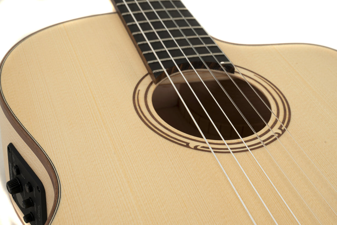 GEWA Guitares classiques E-Acoustic Pro Natura Silver Samba - E-Acoustic (Cutaway)