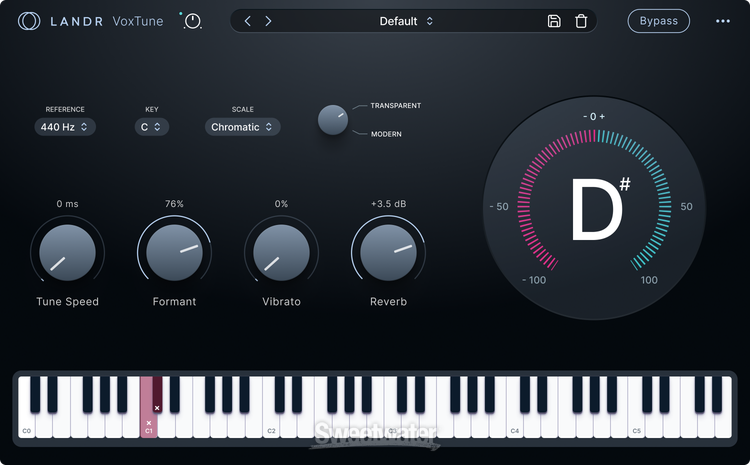 LANDR VoxTune