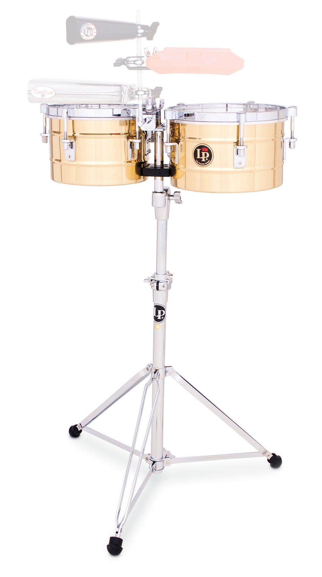 Latin Percussion Timbales Tito Puente Timbalitos - Laiton (LP272-B)