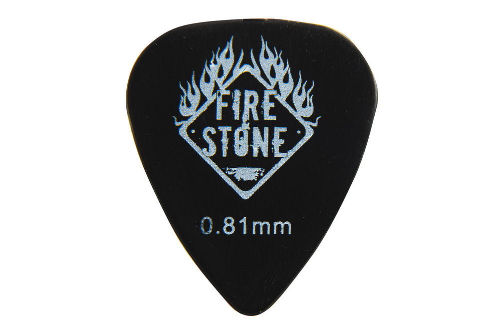 Fire & Stone Monster médiators « Dragon », noir, 0,81 mm, 12 pièces