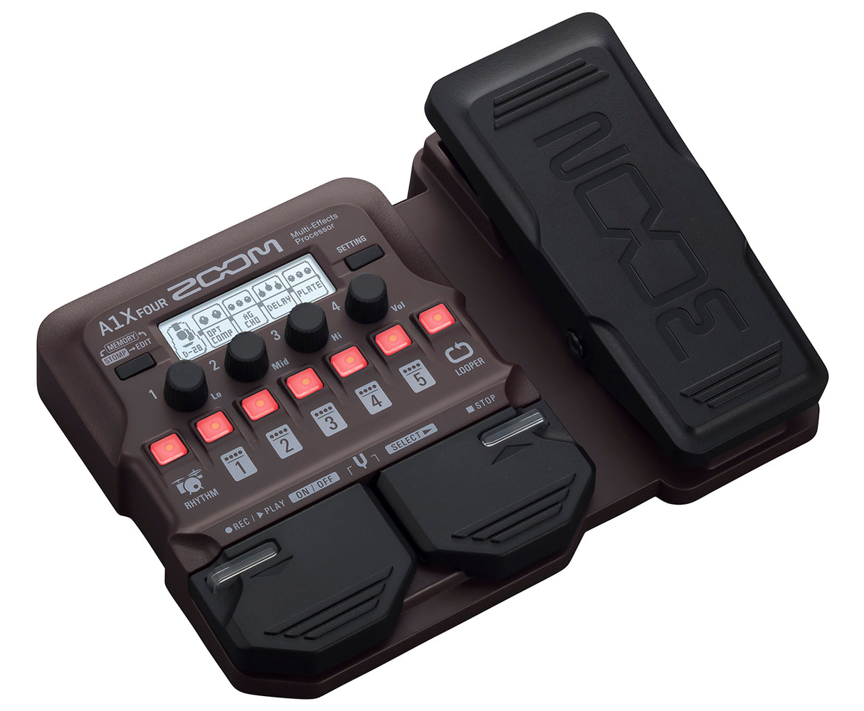Zoom A1X Four Acoustic Effects Pedal