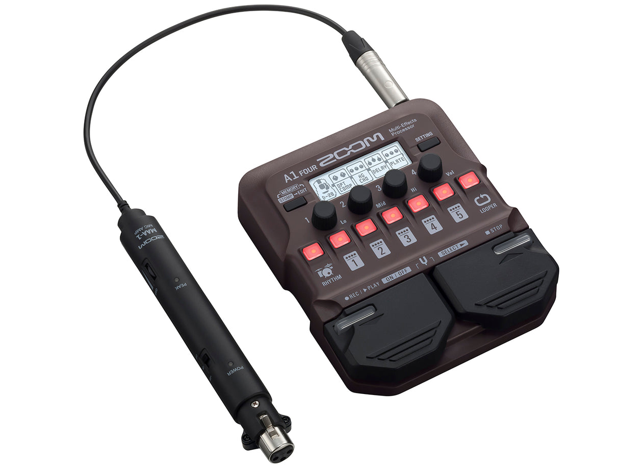 Zoom A1 Four Acoustic Effects Pedal