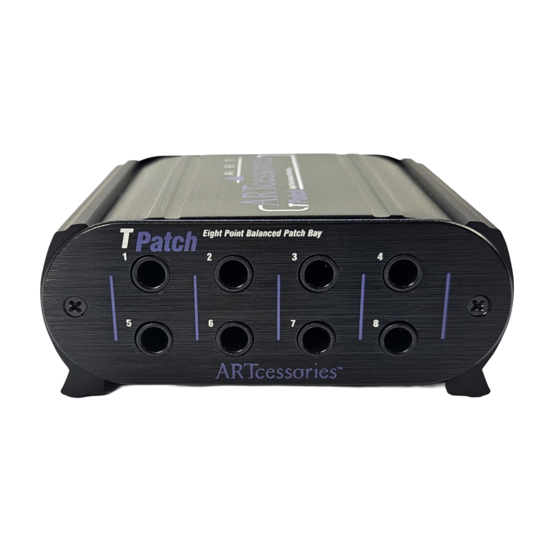 ART Patchbay 8 kanaler med Isolator, Balanceret jack