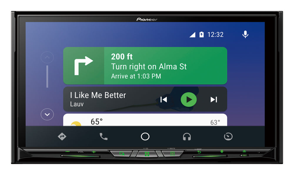 Pioneer AVIC-Z930DAB Navigation GPS, Apple CarPlay sans fil et Bluetooth