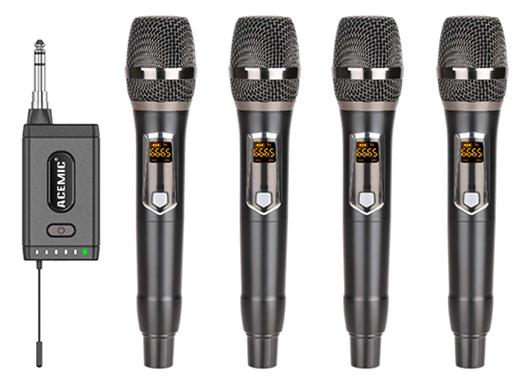 Acemic Q4M - 4 microphones sans fil intelligents.
