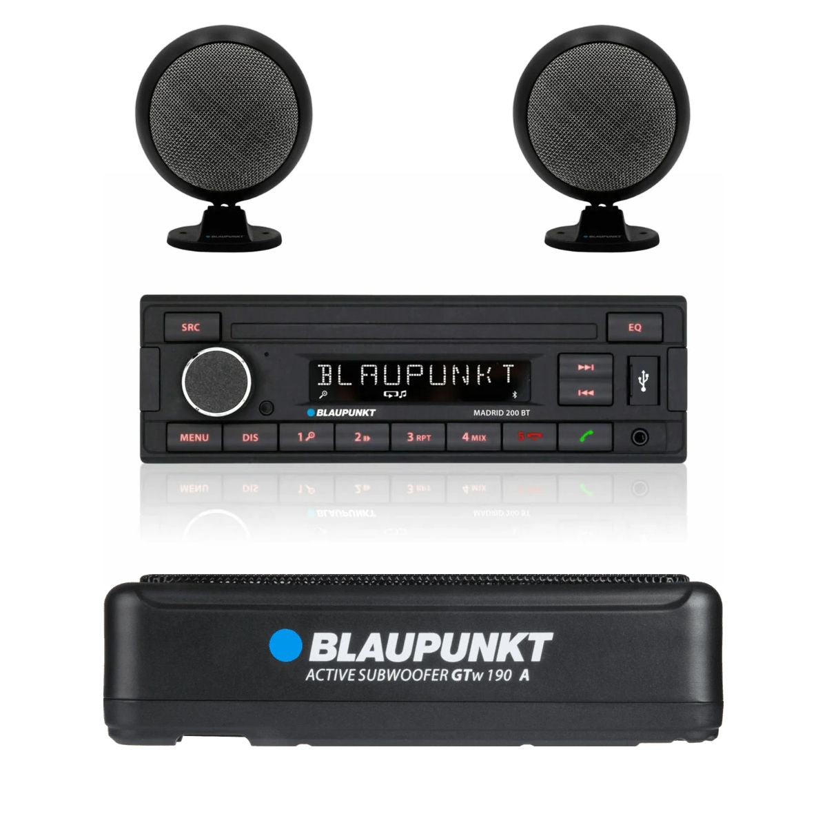 Blaupunkt Madrid 200 BT Autoradio avec Bluetooth