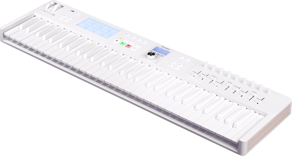 Arturia KeyLab Essential MK3 61 Clavier MIDI (Alpine White)