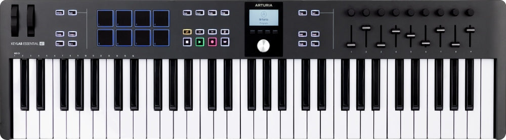 Arturia KeyLab Essential MK3-61 MIDI-Keyboard (Black)