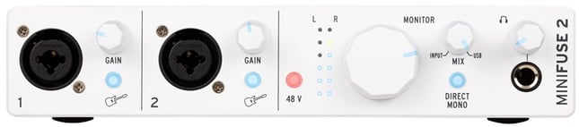 Arturia Minifuse 2 Interfaces audio (Hvid)